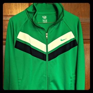 Nike long sleeve zip up size medium.